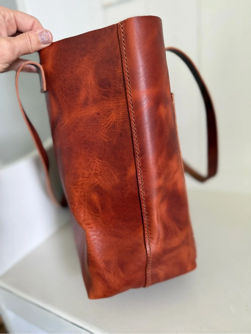 Horween English Tan Tote by Lamb Leather Goods NEW!